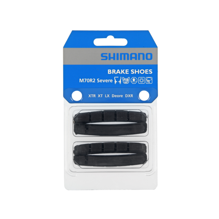 PATTINI FRENO SHIMANO MTB M70R2 CONFEZIONE 2 PAIA main product photo